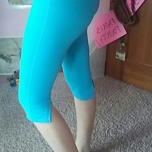 Light blue workout pants